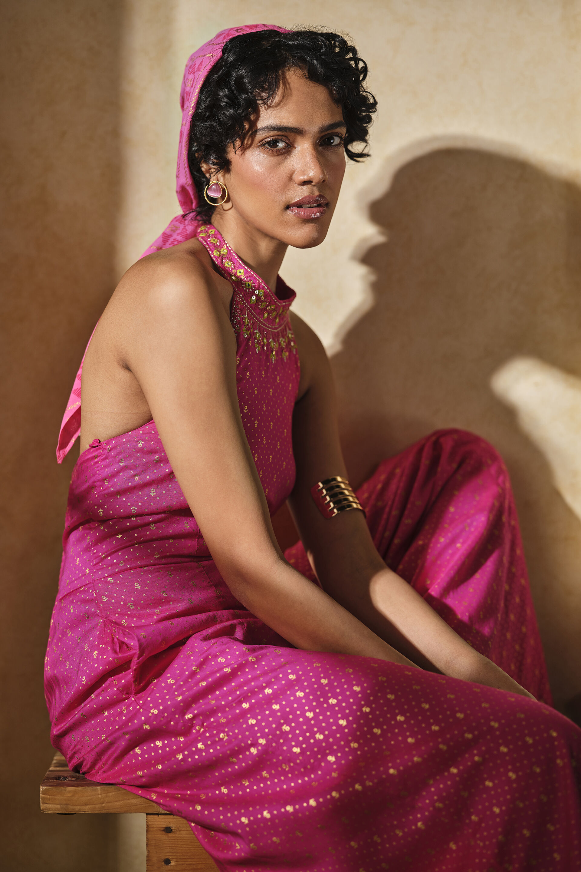 The Rani Jumpsuit, Pink, image 9